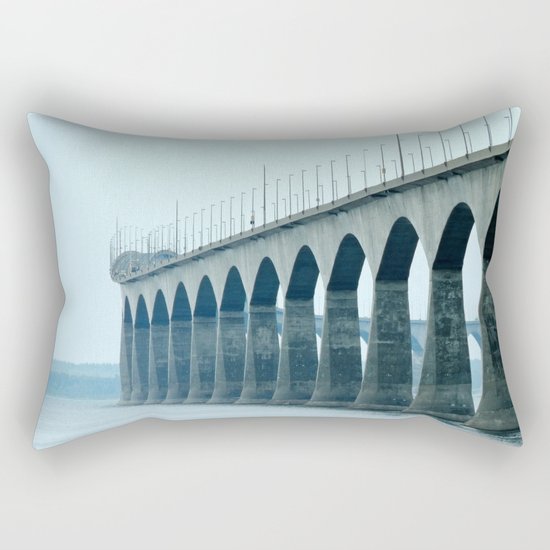 Confederation Bridge Prince Edward Island Rectangular Pillow