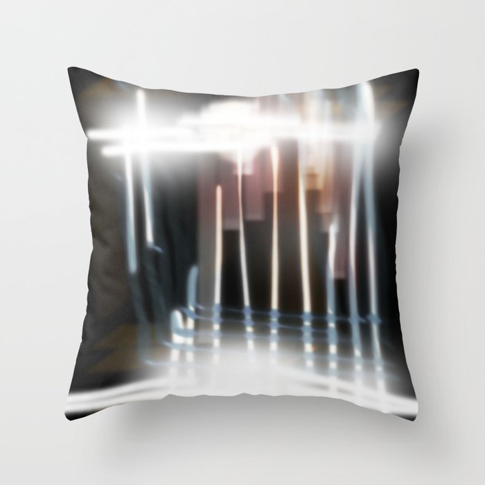 Cosmic Matters (Color Abstract 9) Throw Pillow