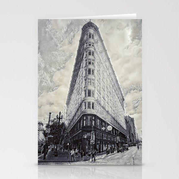 SF Structure bw Stationery Cards
