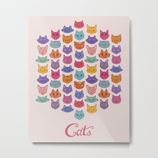 Caaaats cats catssss Metal Print