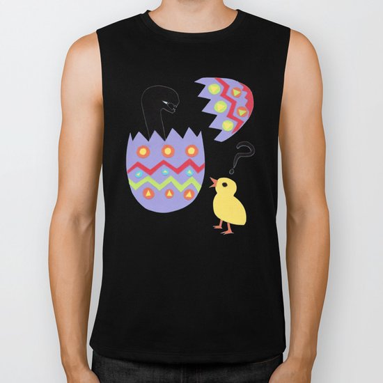 egg buster Biker Tank