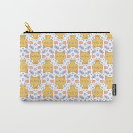 Meow! - Cats love fish Pattern Carry-All Pouch