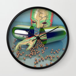 Clawing Addiction Wall Clock