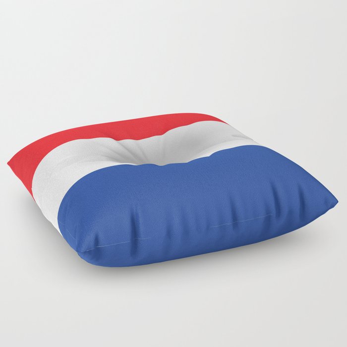 Netherlands Flag Print Dutch Country Pride Patriotic Pattern Floor Pillow