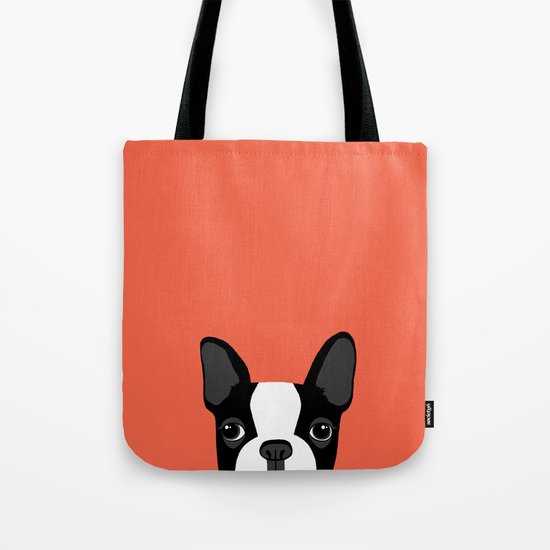 Boston Terrier Tote Bag