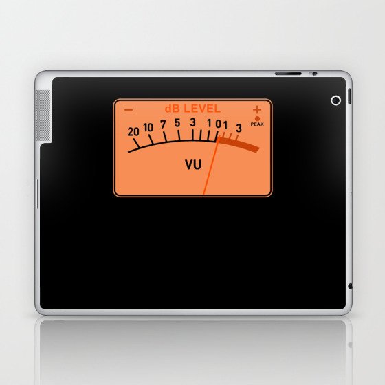 Volume Meter Laptop & iPad Skin