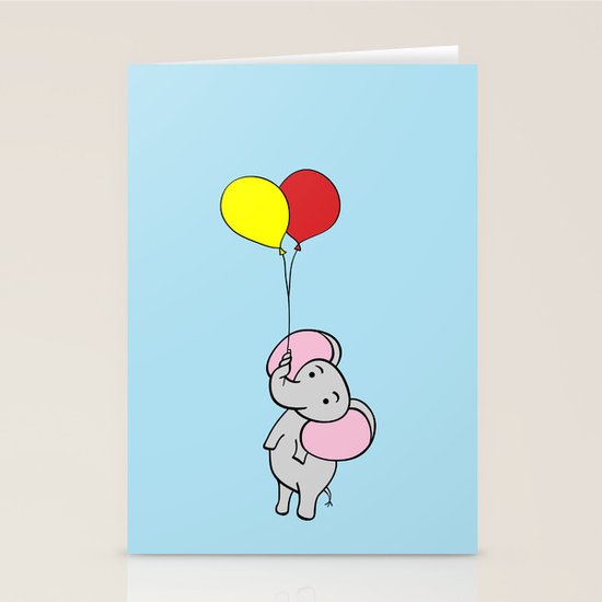Elephant Stationery Cards