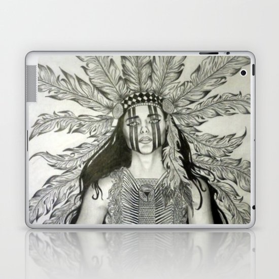 Indian War chief Laptop & iPad Skin