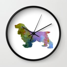 Cocker Spaniel Wall Clock