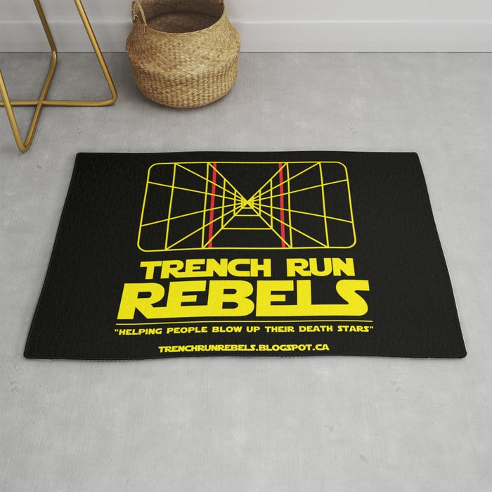 Trench Run Rebels Rug