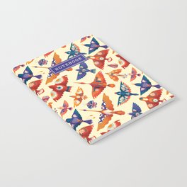 Flower Birds Notebook