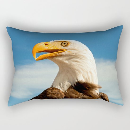 EAGLE EYED Rectangular Pillow