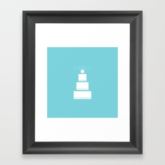 Wedding Cake Framed Art Print