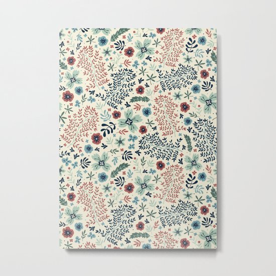 Flora Metal Print