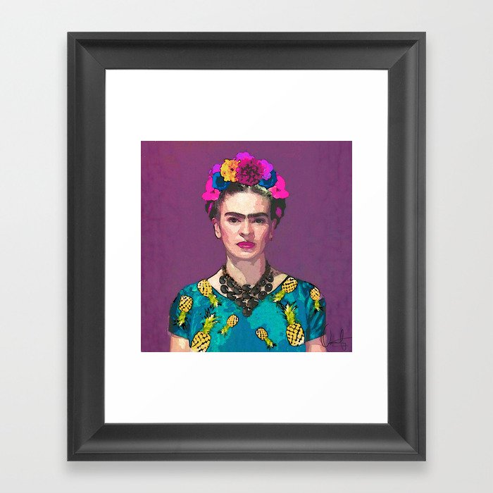 Trendy Frida Kahlo Framed Art Print