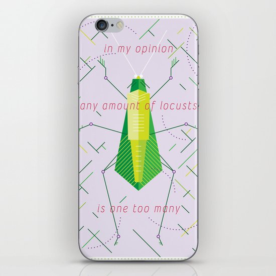 It had to be said iPhone & iPod Skin