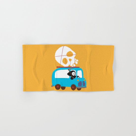 Death on wheels Hand & Bath Towel