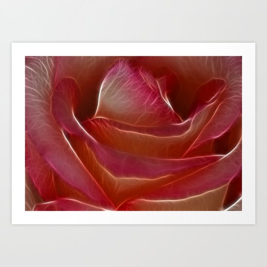 Pretty Rose Art Print
