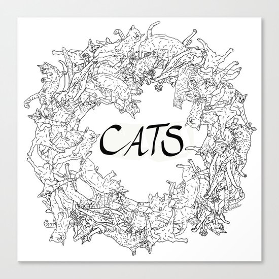 Cats Canvas Print