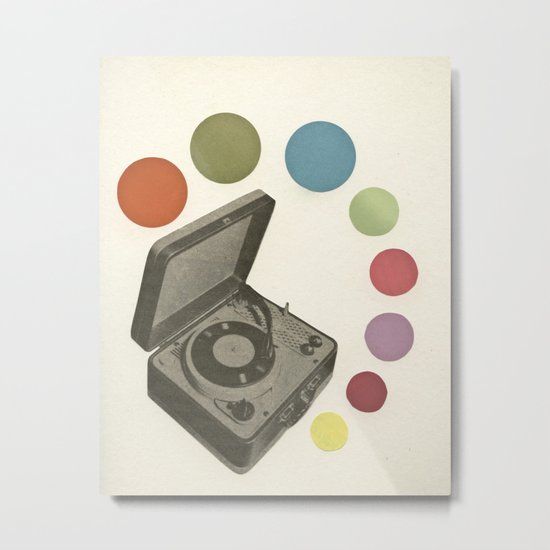 Pop Music Metal Print