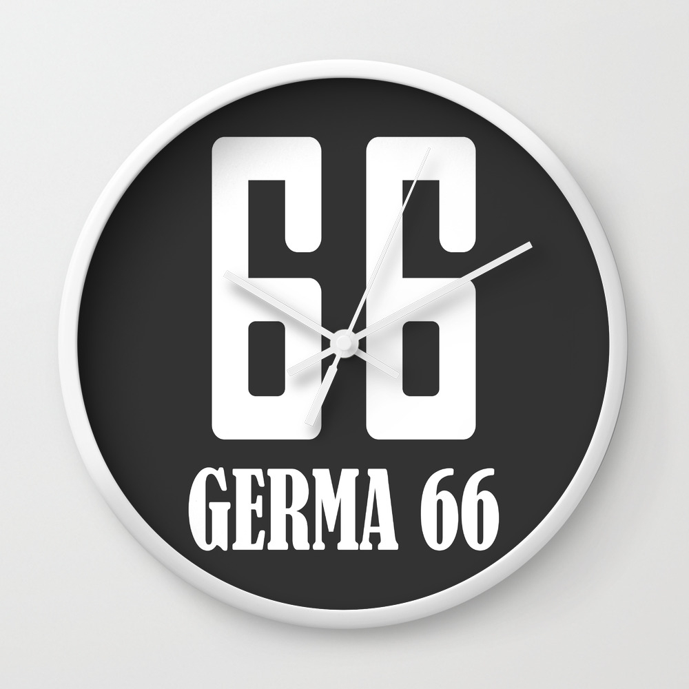 Germa 66 Wall Clock By Pringpetungg Society6