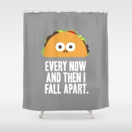 Taco Eclipse of the Heart Shower Curtain