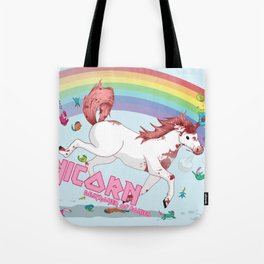 Unicorn: Destroyer of Ponies! Tote Bag