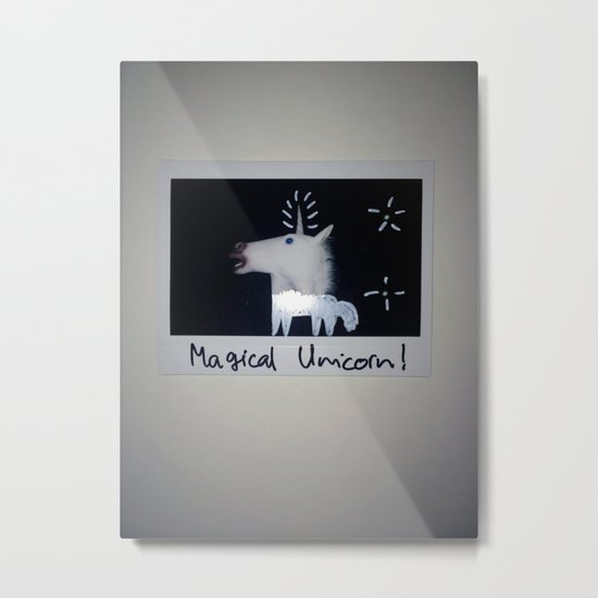 Magical Unicorn! Metal Print