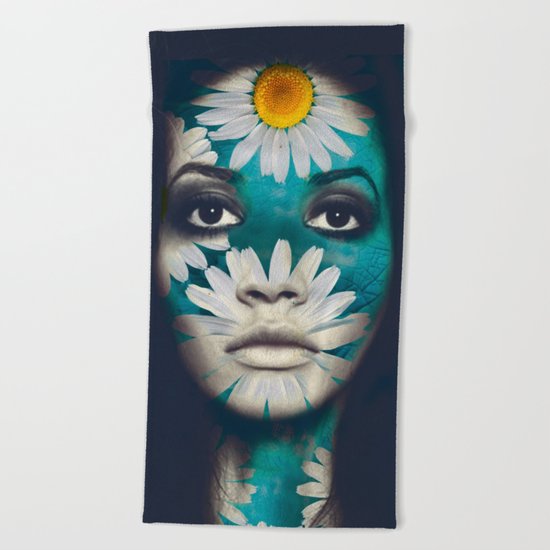 Inner beauty Beach Towel