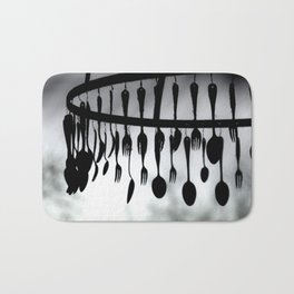 Fork and spoon Bath Mat