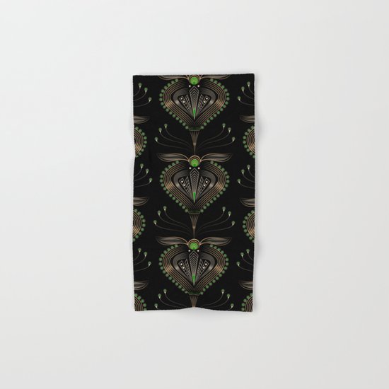 Art Deco . Aphrodite . Hand & Bath Towel