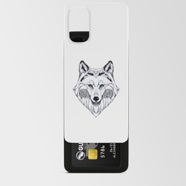 Wolf eyes different color Android Card Case