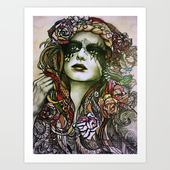 Flourish Art Print
