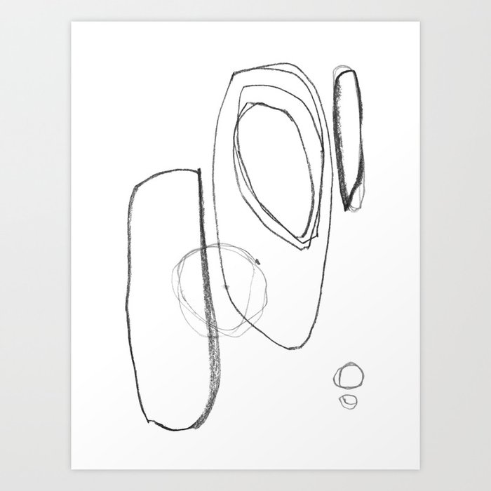 modern minimalist line art