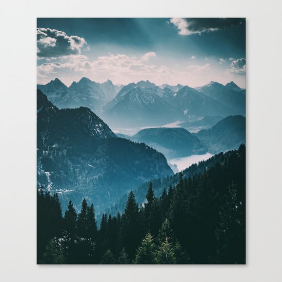 Landscape of dreams #photography Canvas Print
