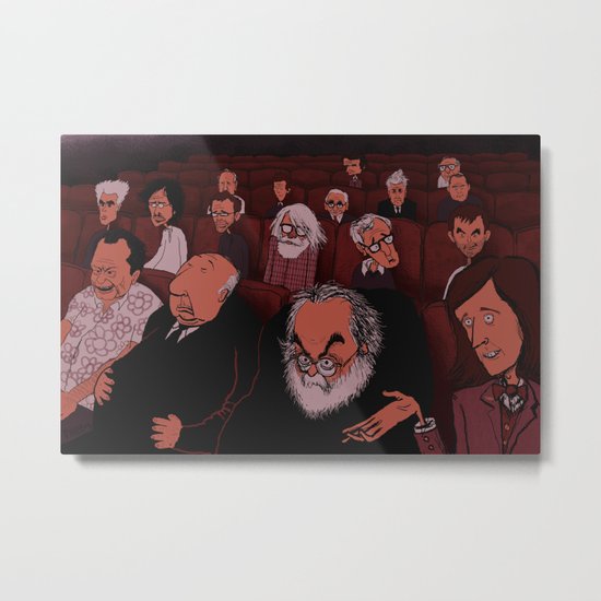 At The Movies Metal Print