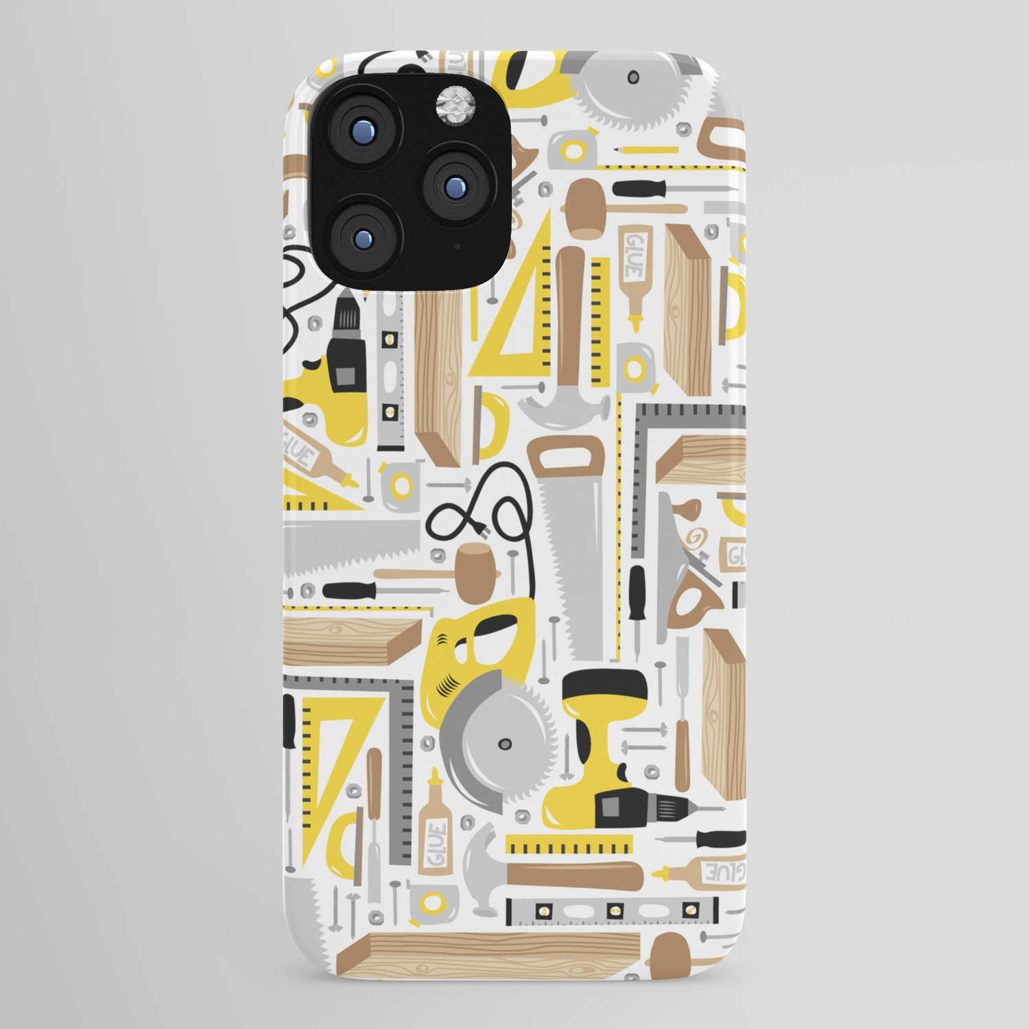Measure Twice Cut Once Iphone Case By Robyriker Society6 Measure Twice Cut Once Iphone Case By Robyriker Society6