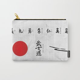 7 Virtues of Bushido Carry-All Pouch