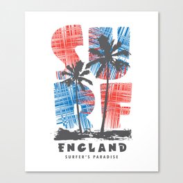 England surf paradise Canvas Print