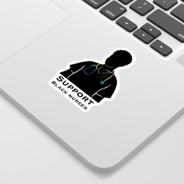 Support Black Nurses Sticker