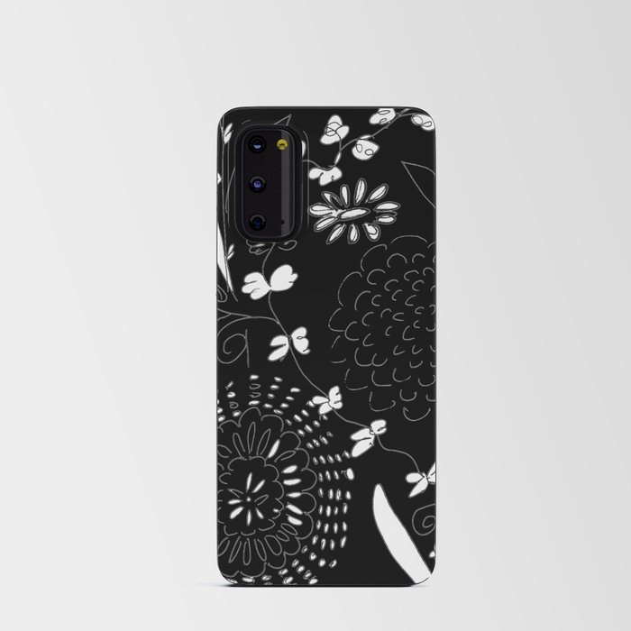 black toile by cocoblue Android Card Case