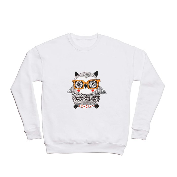 Owl art printable Crewneck Sweatshirt