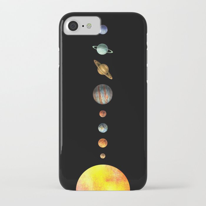 the solar system iphone case