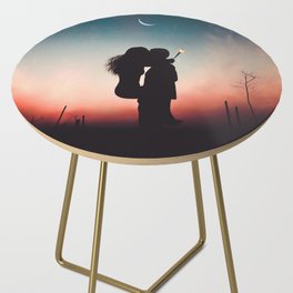 Kissing Couple Side Table