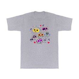 The Calaveras T Shirt | Oaxaca, Guadalajara, Polanco, Rosarito, Mexicandesing, Pattern, Graphicdesign, Cabo, Diadelosmuertos, Fall 