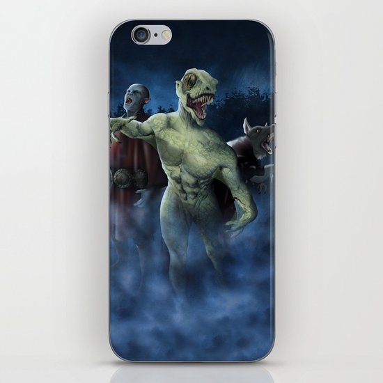 Midnight Stroll iPhone & iPod Skin