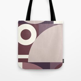 Abstract geometric arch colorblock 1 Tote Bag