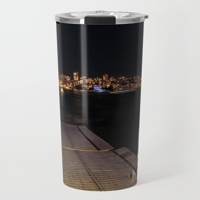 Sydney Harbour at Night Travel Mug