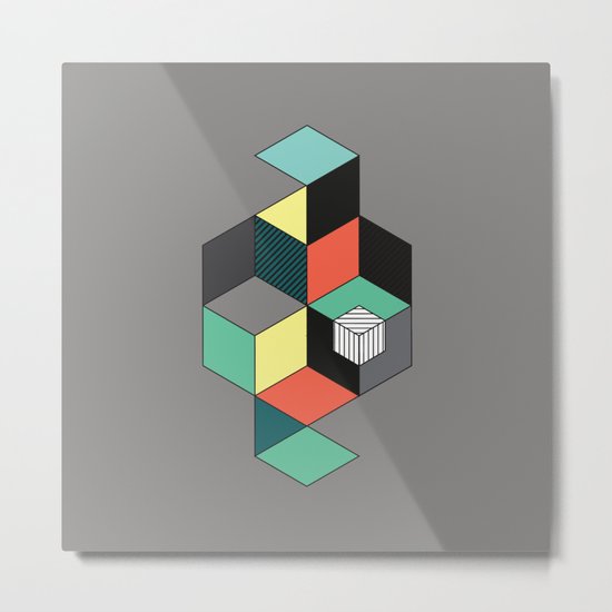 Abstract IV Metal Print