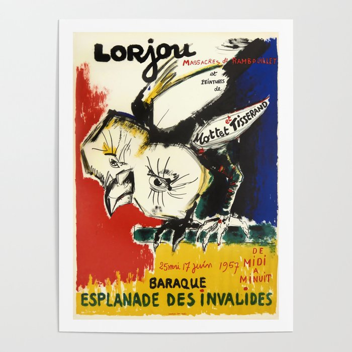 Esplanade des Invalides by Bernard Lorjou Poster